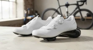 Well-ventilated top road bike shoes perfect for keeping feet cool during summer club runs.