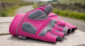 Women's summer cycling gloves with ergonomic padding and breathable fabric for long rides